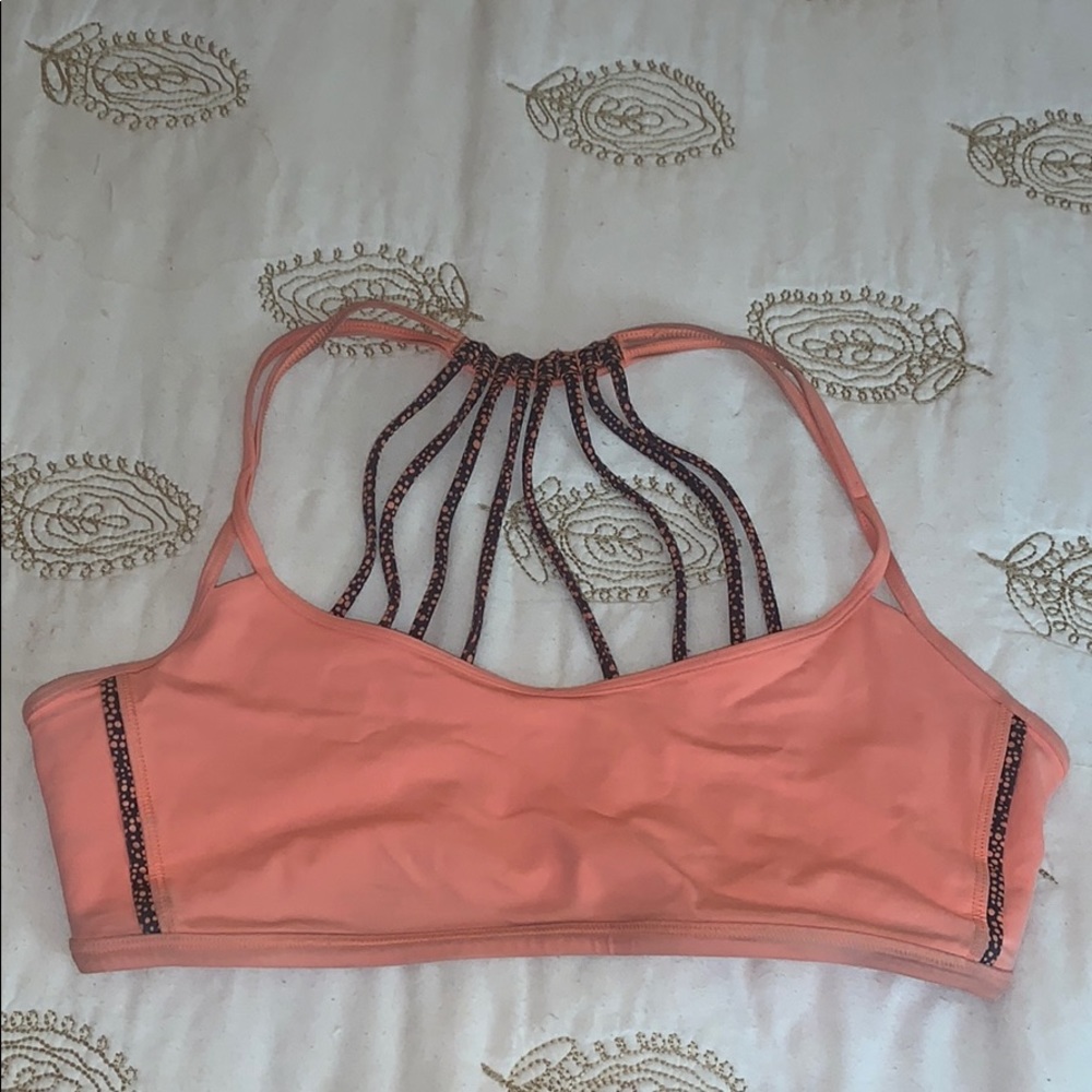 Lululemon strappy-back sports bra
